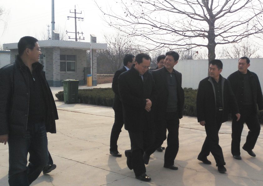 安丘市常務(wù)副市長張振城來安丘博陽機械進行實地調(diào)研和指