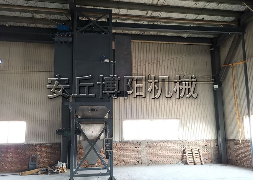 安丘博陽(yáng)機(jī)械脫硫粉噸袋拆包機(jī)如何進(jìn)行拆包卸料作業(yè)？