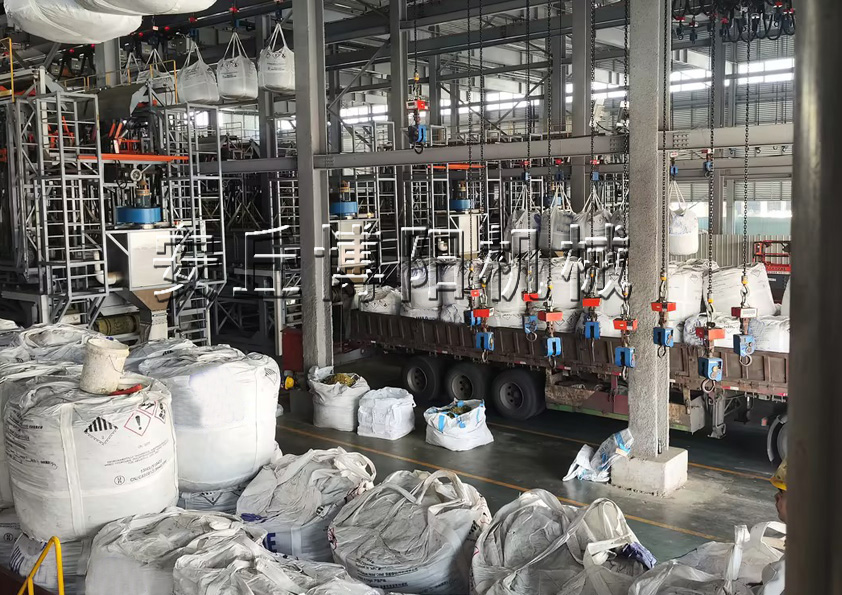 粉體料全自動噸袋拆包機(jī) 全自動噸袋拆袋機(jī)的特點(diǎn)